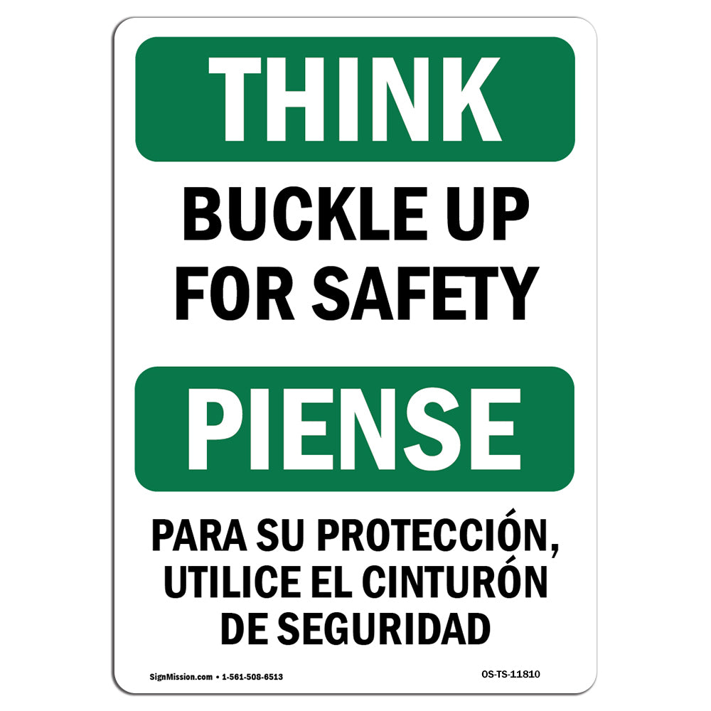 Buckle Up For Safety Bilingual