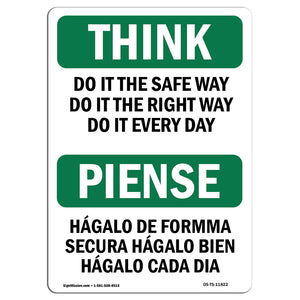 Do It The Safe Way The Right Way Every Day