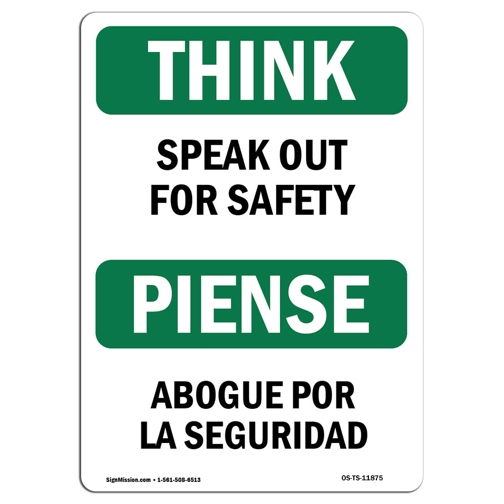 Speak Out For Safety