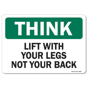 Lift With Your Legs Not Your Back