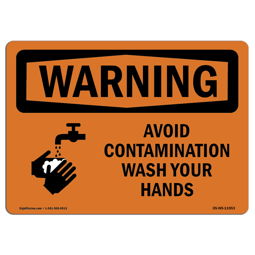 Avoid Contamination Wash Your Hands