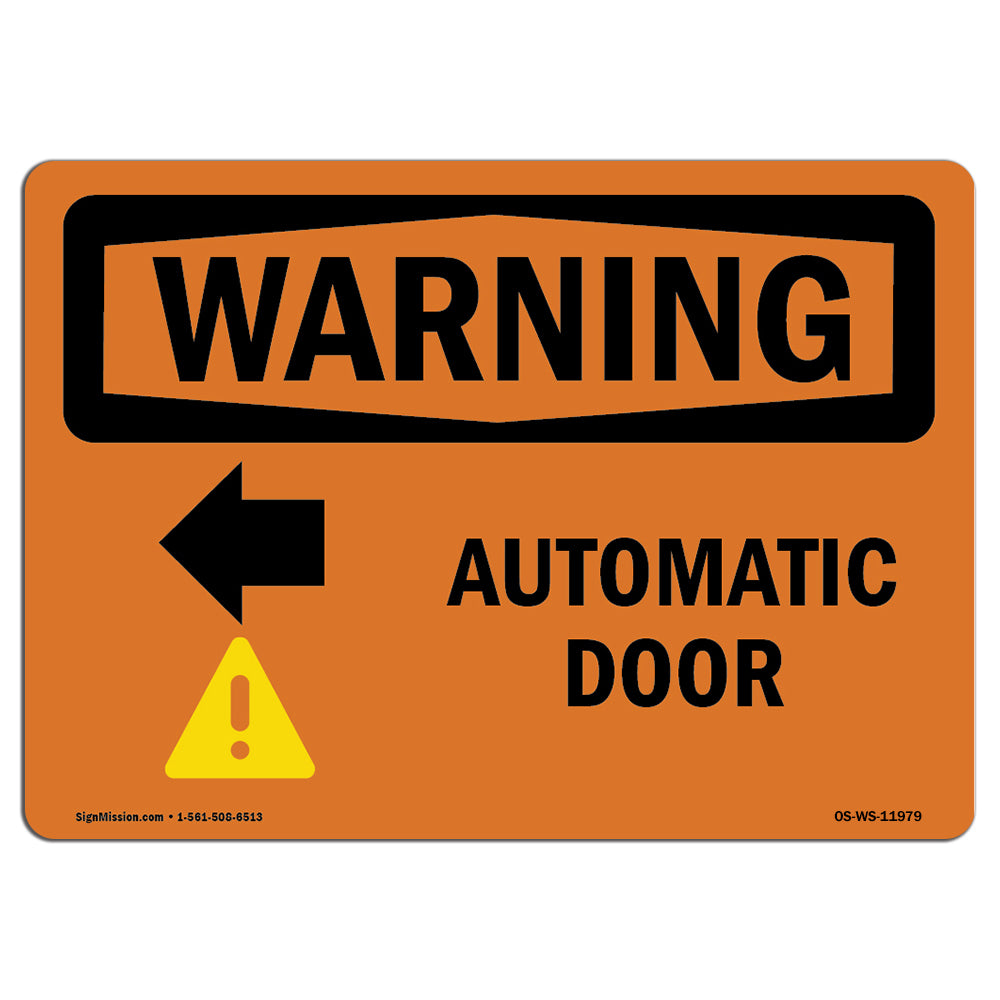 Automatic Door [Left Arrow] With Symbol