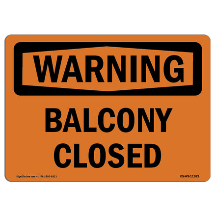 Balcony Closed