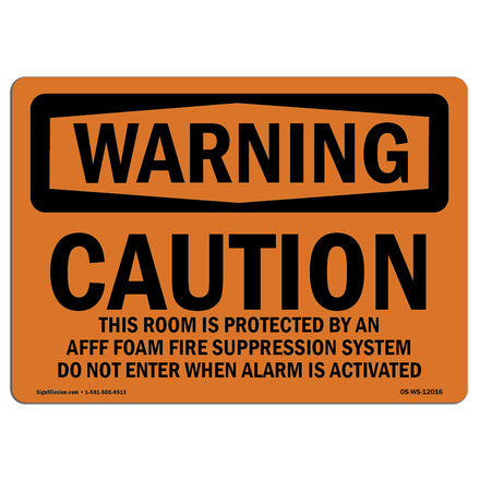 Caution This Room Is Protected By An Afff