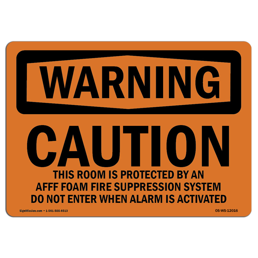 Caution This Room Is Protected By An Afff