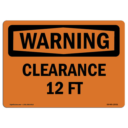 Clearance 12 Ft