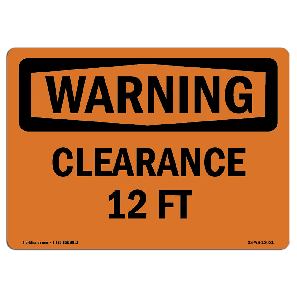 Clearance 12 Ft