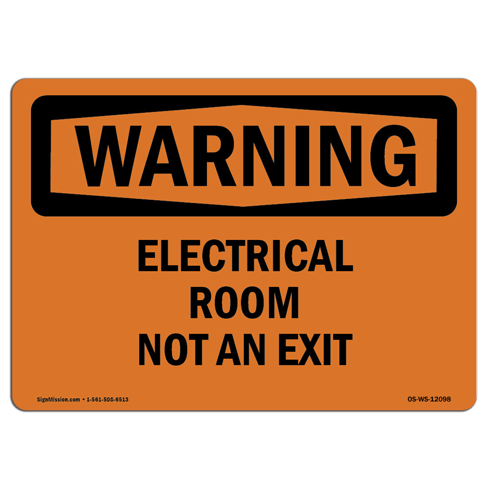 Electrical Room Not An Exit