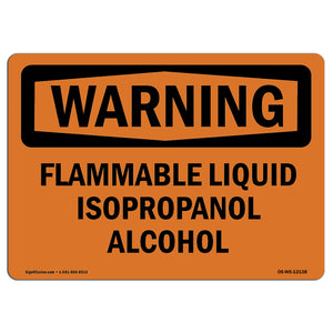 Flammable Liquid Isopropanol Alcohol