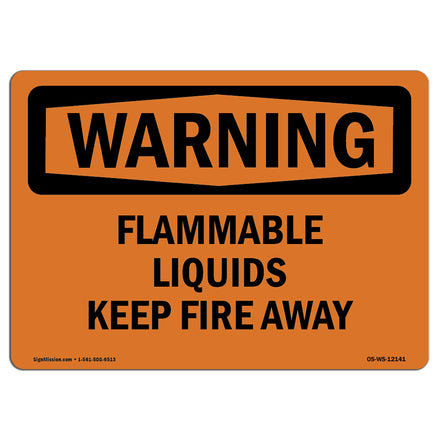 Flammable Liquids Keep Fire Away