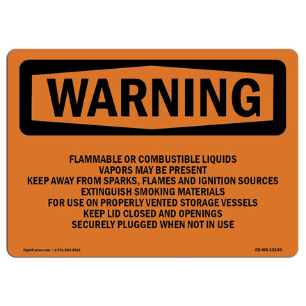 Flammable Or Combustible Liquids Vapors