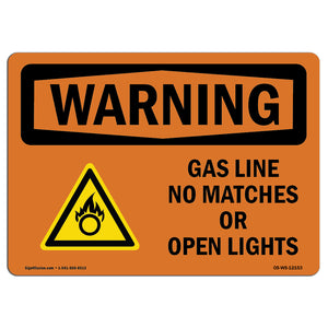 Gas Line No Matches Or Open Lights With Symbol