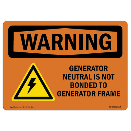 Generator Neutral Is Not Bonded With Symbol