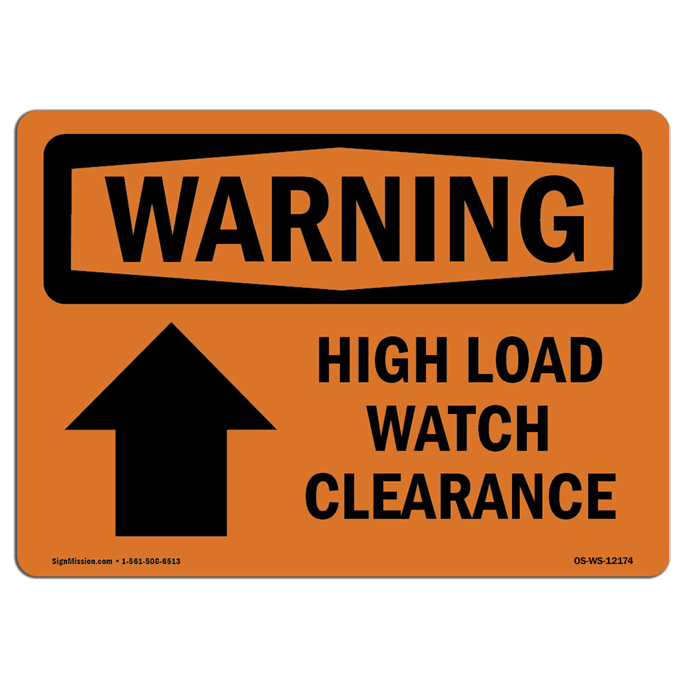 High Load Watch Clearance [Up Arrow] With Symbol