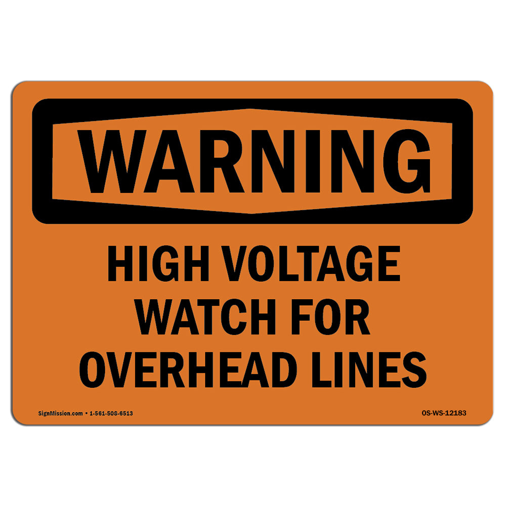High Voltage Watch For Overhead Lines