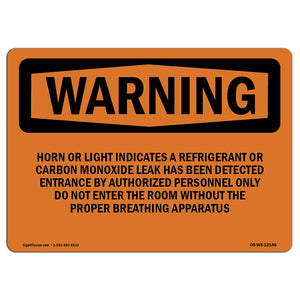 Horn Or Light Indicates A Refrigerant Or