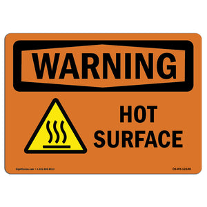 Hot Surface With Symbol