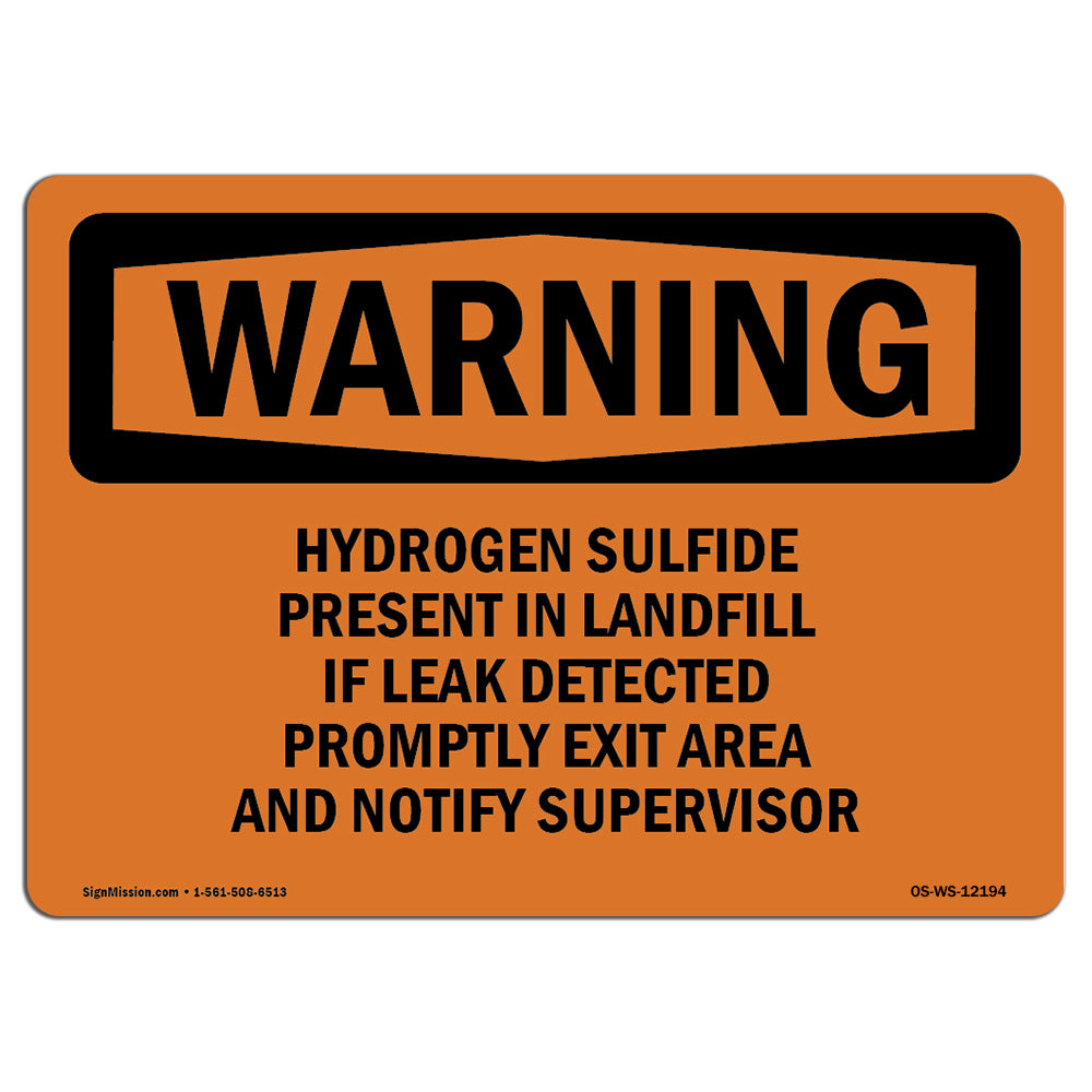 Hydrogen Sulfide Present In Landfill If