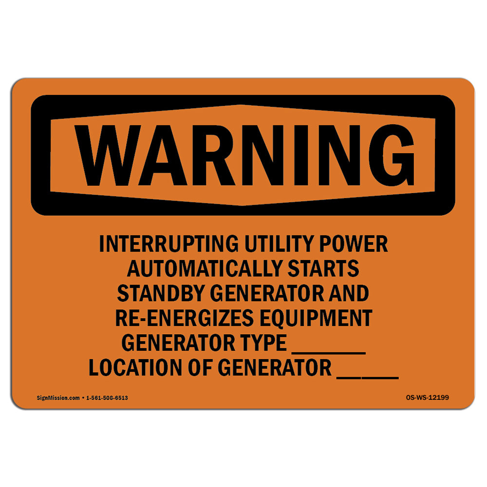 Interrupting Utility Power Automatically