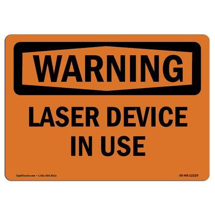 Laser Device In Use