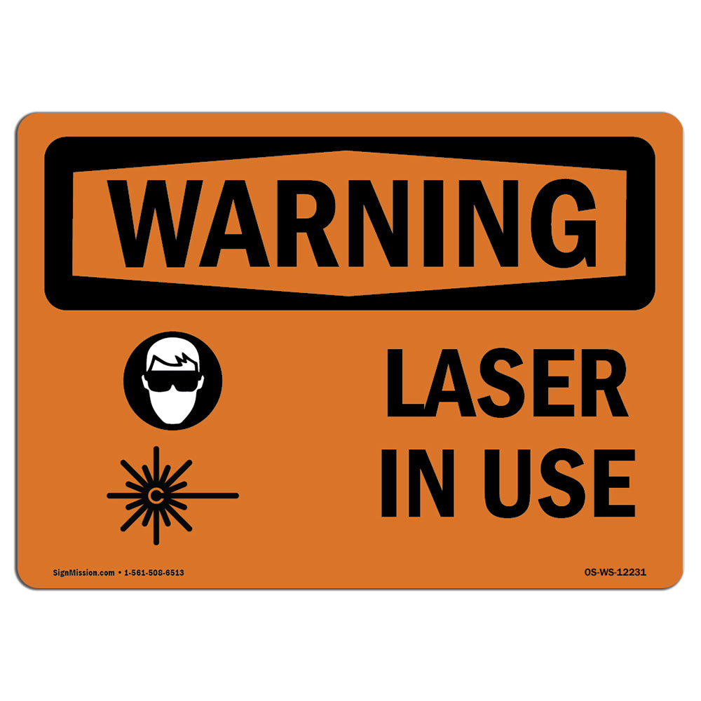 Laser In Use With Symbol