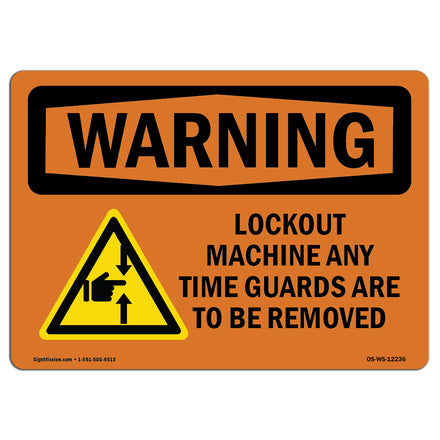 Lockout Machine Any Time Guards With Symbol