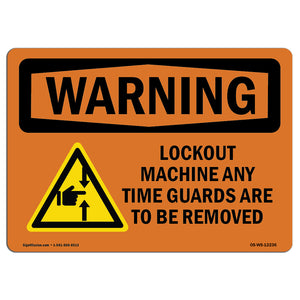 Lockout Machine Any Time Guards With Symbol