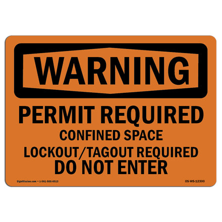 Permit Required Confined Space Lockout Tagout