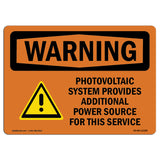 Photovoltaic System Provides With Symbol