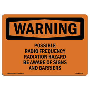 Possible Radio Frequency Radiation Hazard