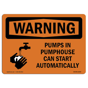 Pumps In Pumphouse Can Start With Symbol