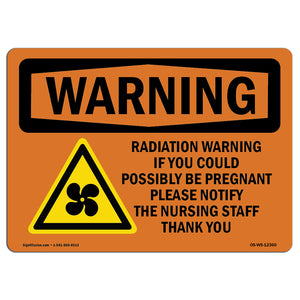 Radiation Warning If You Could With Symbol