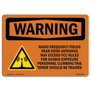 Radio Frequency Fields Near With Symbol