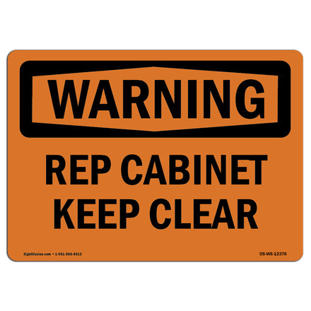 Rep Cabinet Keep Clear