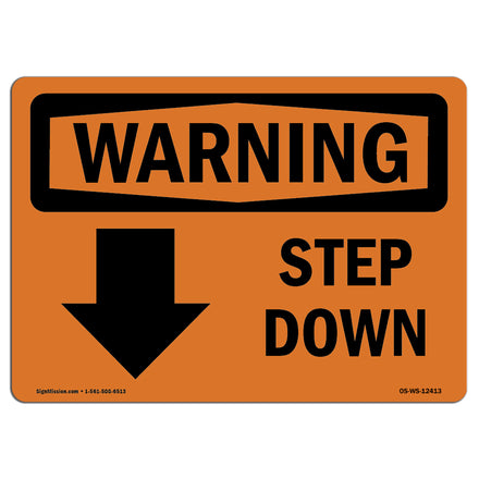 Step Down [Down Arrow] With Symbol