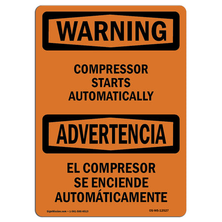 Compressor Starts Automatically Bilingual