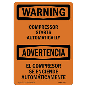 Compressor Starts Automatically Bilingual