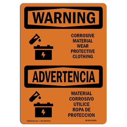 Corrosive Material Wear Protective Clothing