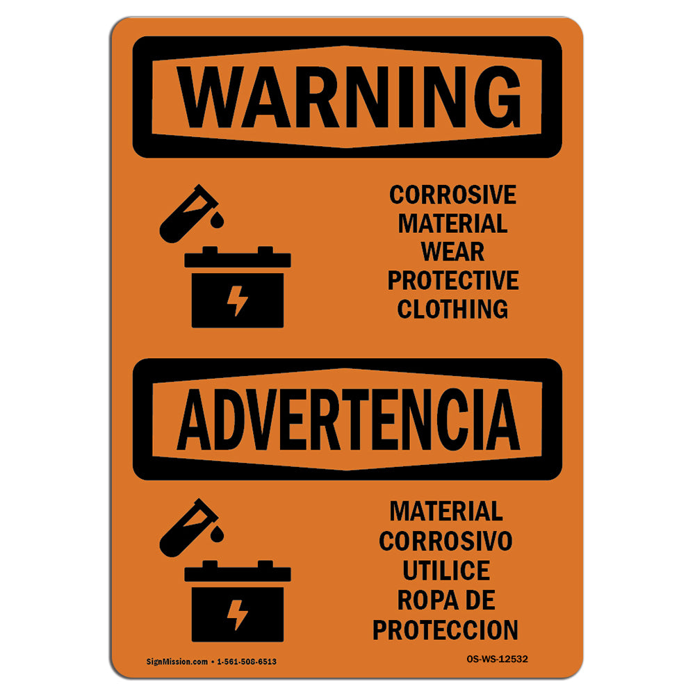 Corrosive Material Wear Protective Clothing