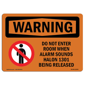 Do Not Enter Room When Alarm Sounds