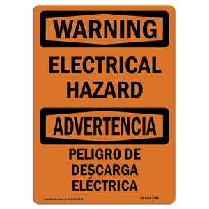 Electrical Hazard Bilingual