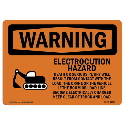 Electrocution Hazard Crane