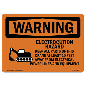 Electrocution Hazard Crane