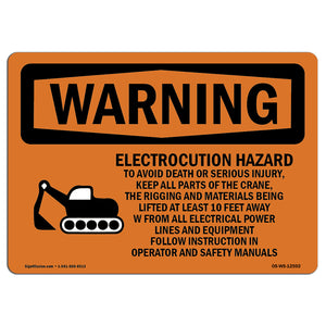 Electrocution Hazard Crane