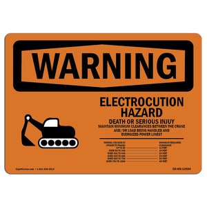 Electrocution Hazard Crane