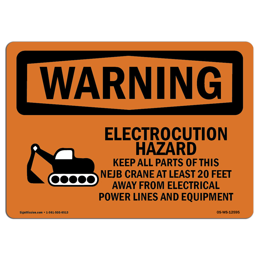 Electrocution Hazard Crane