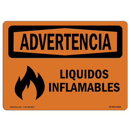 Flammable Liquids Bilingual