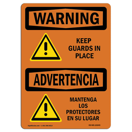 Keep Guards In Place Bilingual