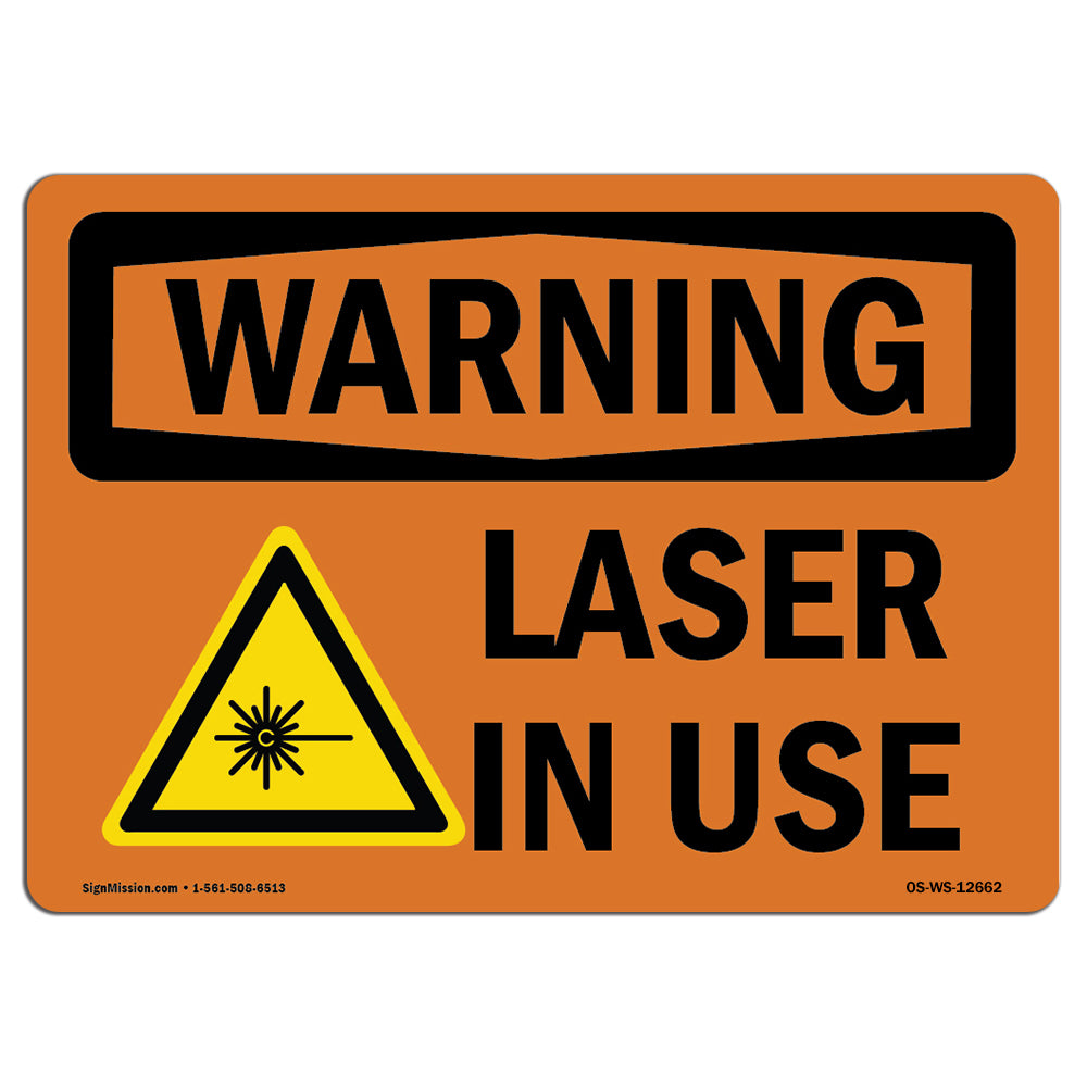 Laser In Use