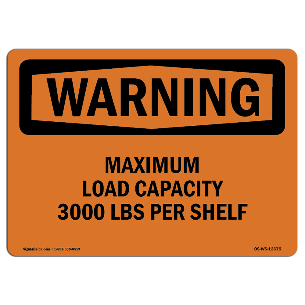 Maximum Load Capacity 3000 Lbs Per Shelf